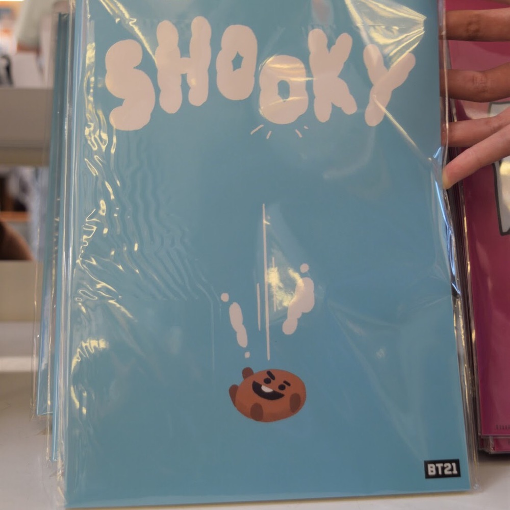 bt21 shooky notebook